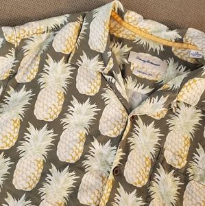 Tommy Bahama Pineapple Hawaiian Shirt